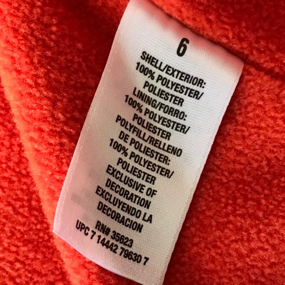 Carter’s Puffy Vest Zipper Front - Picture 5 of 5